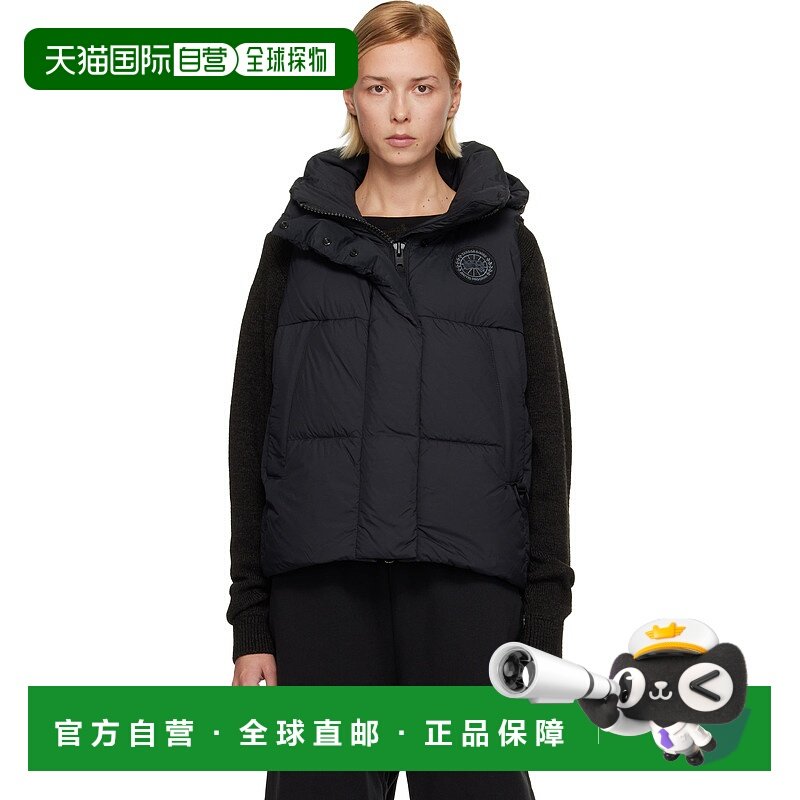 1h可退 香港直邮Canada Goose 加拿大鹅 女士 黑色黑标系列 Junct