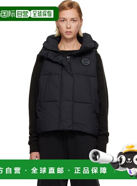 1h可退 香港直邮Canada Goose 加拿大鹅 女士 黑色黑标系列 Junct