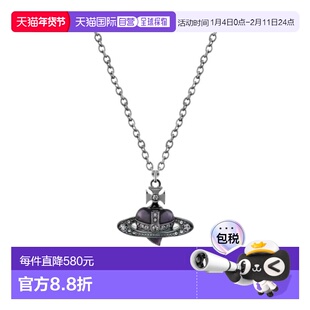 1h可退 香港直邮Vivienne Westwood 心形吊坠项链 630203BV02S326