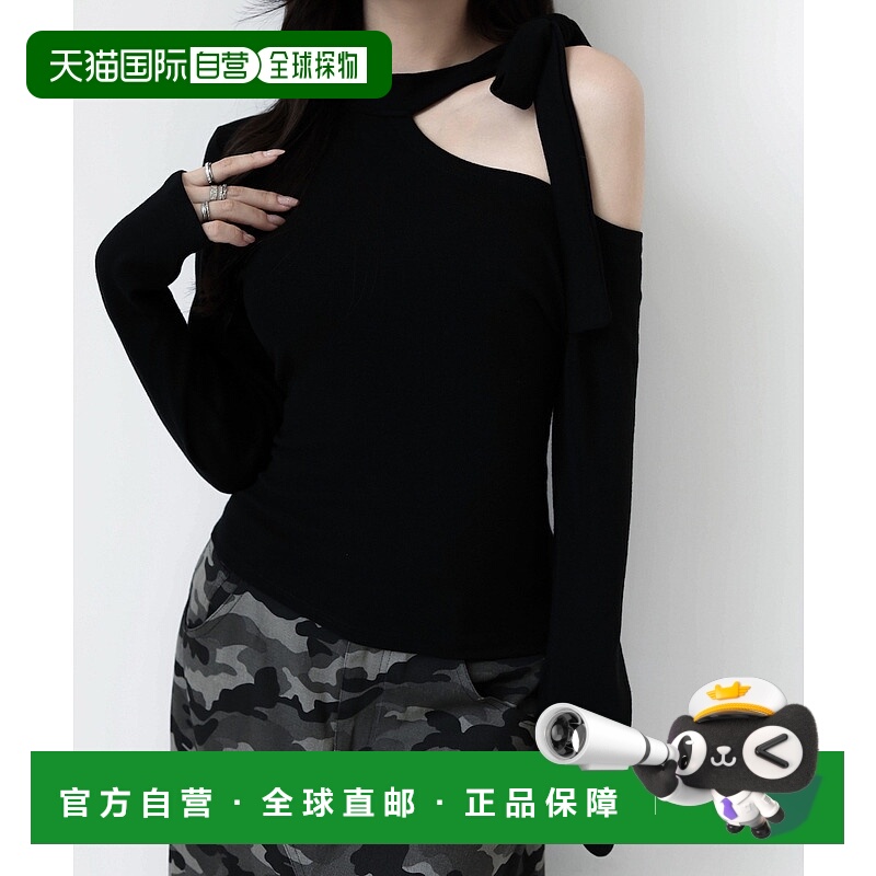 1h可退 日本直邮VEILA 女装 不对称肩带设计感上衣 vla830