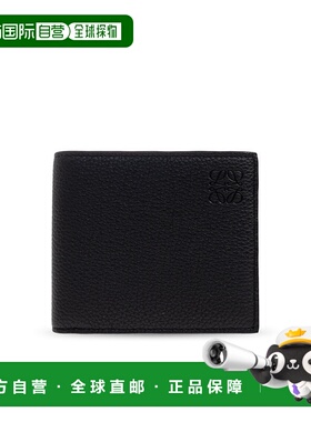 1h可退 香港直邮LOEWE 男士钱包 C660302X050BLACK CO 黑色 Leath