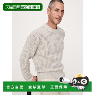 1h可退 日本直邮BANANA REPUBLIC男装 宽松版型华夫格针织毛衣 意
