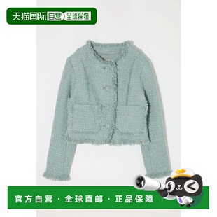 日本直邮SLACKER TWEED SHORT 夹克 L/GRN1 外套绿色