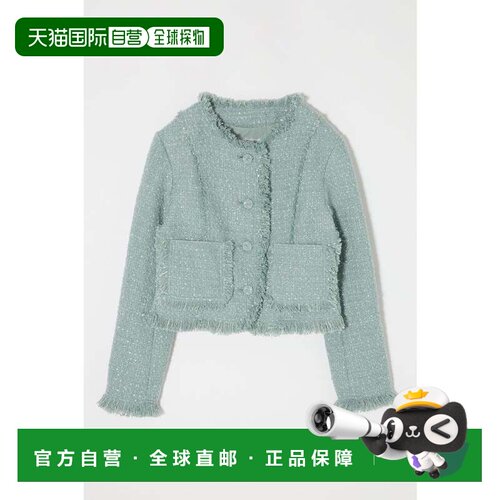 日本直邮SLACKER TWEED SHORT 夹克 L/GRN1 外套绿色