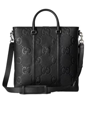 GUCCI 男士斜挎包 792265AABY01000 AW2024 黑色