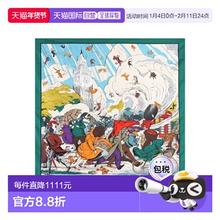 香港直邮BURBERRY 女士围巾 8120327B9171 SS2026 花色 Burberry