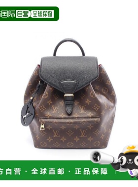 1h可退 日本直邮中古LV路易威登女包A级95新Backpack背包涂层/防