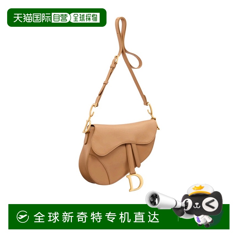 1h可退 香港直邮DIOR 女士斜挎包 M0466CBUWM34U SS2025 棕色 中
