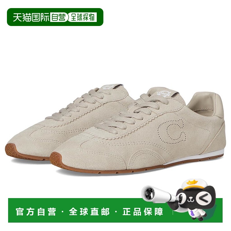 1h可退 【美国直邮】coach 女士 时尚休闲鞋蔻驰平底新款