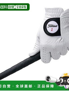 【日本直邮】Titleist泰特利斯 高尔夫手套/左21cmTG53WT-21 WT白