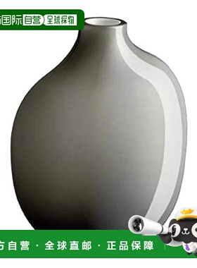 【日本直邮】Kinto花瓶 灰色 宽90x深60x高110mm SACCO 玻璃02 26