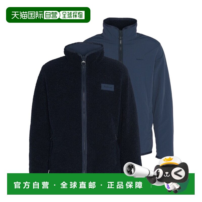 1h可退 香港直邮Barbour 男士夹克 MFL0195NY71 AW2025 黑色 双面图片