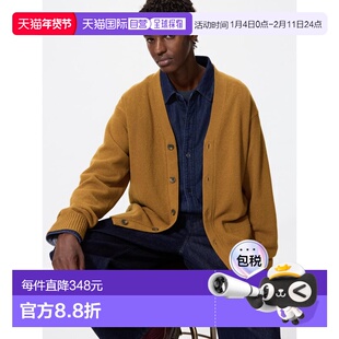 日潮跑腿UNIQLO优衣库 羊毛V领开衫 478547