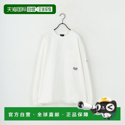 1h可退 日本直邮Marmot 男装 别注 宽松落肩 长袖口袋T恤 胸前单L