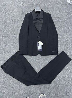 Prada 单排扣西装外套长裤套装 UAF4211099