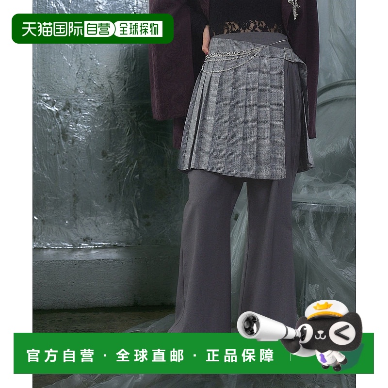 1h可退 日本直邮HARE 女士褶皱裙层叠阔腿裤 147402 直筒裤百搭