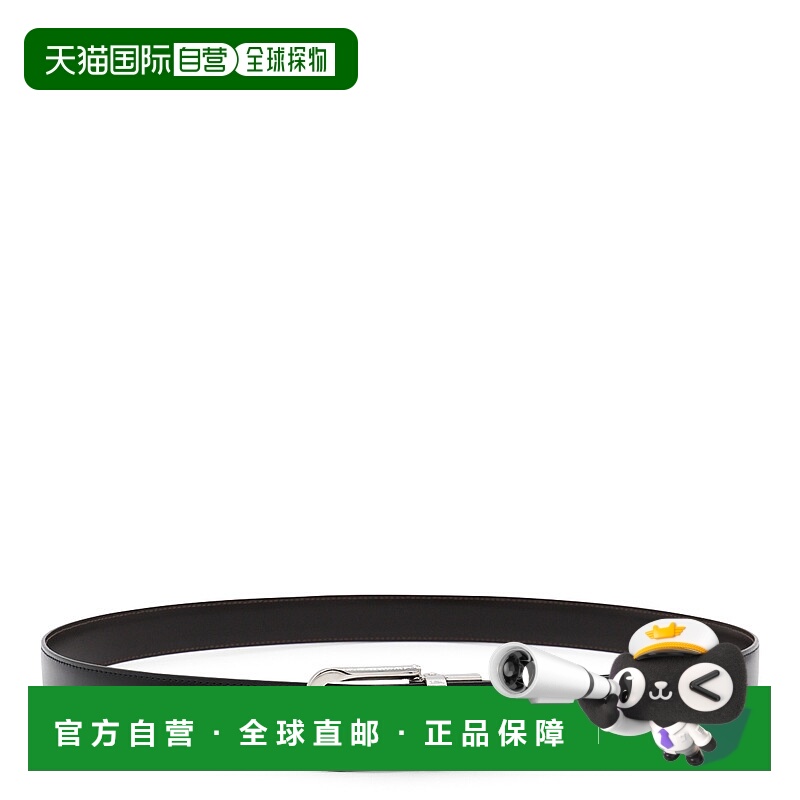 1h可退 香港直邮潮奢 Montblanc 万宝龙 男士 黑色皮带腰带 MB11