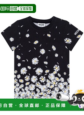 1h可退 香港直邮MOSCHINO 女童T恤 HBM06KLAA0283424 SS2025 花色