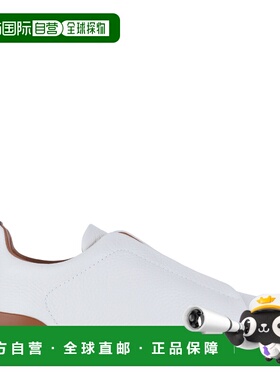 香港直邮潮奢 zegna 杰尼亚 男士 白色皮质运动鞋 RLHCVOS4667ZSP