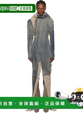 1h可退 香港直邮rick owens 瑞克 欧文斯 女士 蓝色 & 驼色 Conco