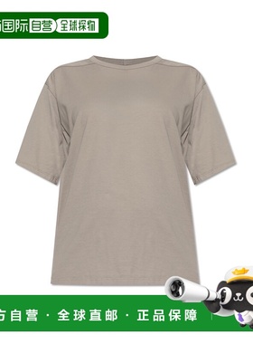 香港直邮RICK OWENS 女士T恤 RP02E4200JA08 AW2025 灰色 ‘Shiel