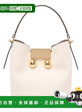 香港直邮MARNI 女士手提包 SCMP0081U0P818500W12 AW2025 米白色