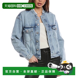 蓝色 Bella夹克 美国奥莱直发 saintsAllSaints 自营all