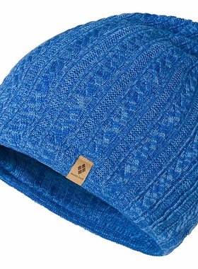 Montbell蒙贝欧 绞花针织火山帽 BL S/M 1118898