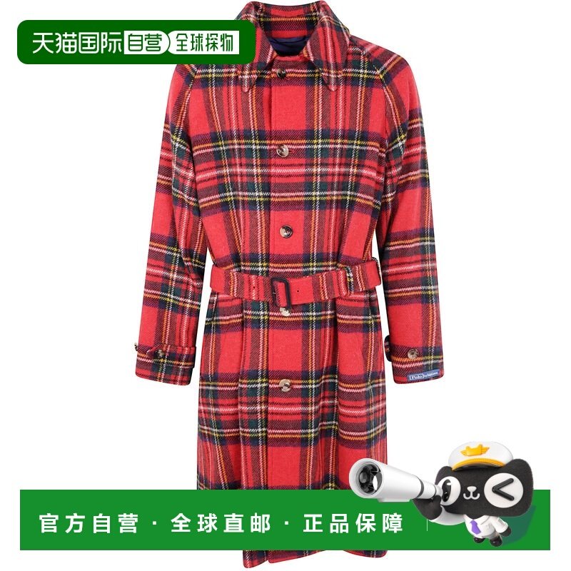 香港直邮Polo Ralph Lauren Polo 拉夫 劳伦 男士 BALM 单排扣高,男装,毛呢大衣,淘宝优惠券,粉丝福利购,淘宝优惠卷