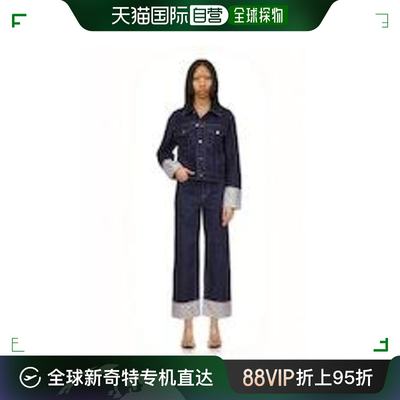 香港直邮ALEXANDER WANG 深蓝色 女士牛仔裤 4DC1244229-462A