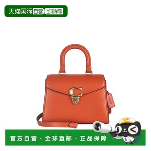 专柜款 香港直邮COACH 女士皮质单肩手提包蔻驰背包