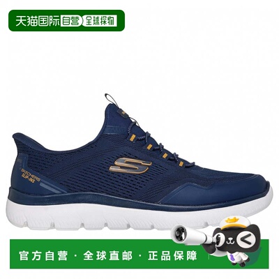 日本直邮Skechers SUMMITS TOP RATE 233045W NVYL 男士徒步运动