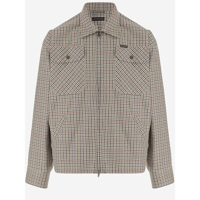 BALENCIAGA 男士衬衫 839191TSM207778 AW2025 花色