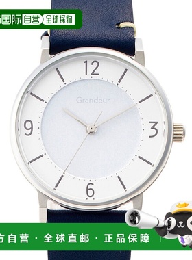 日本直邮GRANDEUR太阳能充电式三针石英表GSW005W1