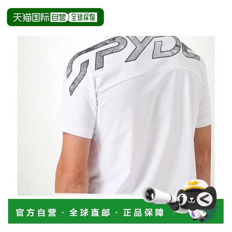 韩国直邮NIKE SPYDER Spyder 男士大字母徽标 T 恤 SPKMCNRS203MW