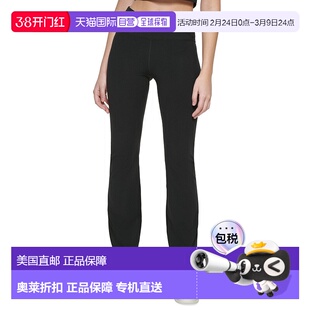 自营Calvin Klein Performance Flare Crossover Waist Leggings