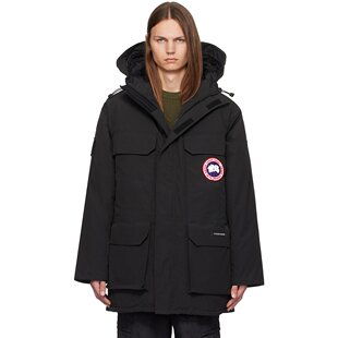Canada Goose 加拿大鹅 男士 黑色 Expedition 羽绒大衣 2051M