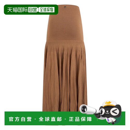 欧洲直邮RABANNE 女士半身裙 26AMJU205ML0624830【付后1h可退】