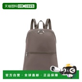 自营欧洲直邮Tumi途明 Voyageur女士貂褐色尼龙拉链开合双肩包