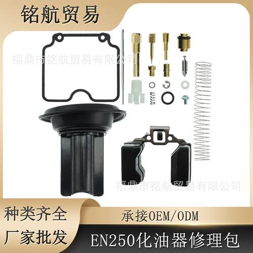 适用于Atv Atv250 Atv250 En250 Gp200 Mv30摩托车化油器修理包