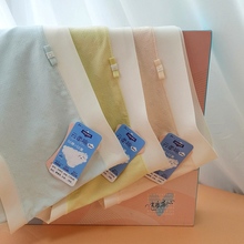 彩田内裤女32263新款纯棉中高腰32262抗菌纯色性感提花女生裤