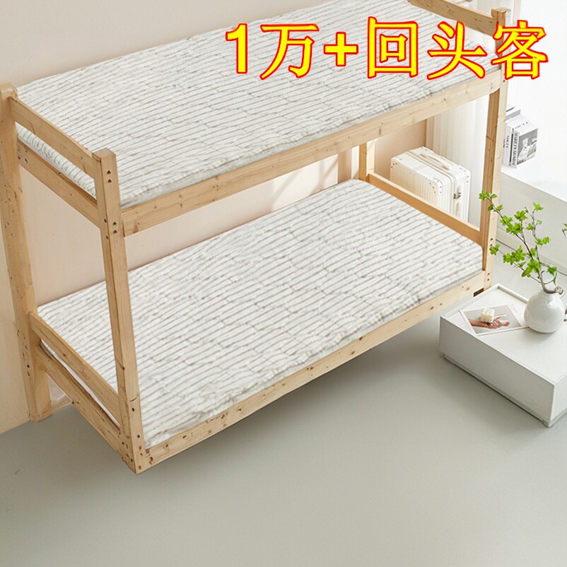 学生宿舍椰棕单人天然90x190cm棕垫学校床垫上下床 上下床的床垫