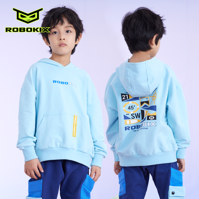 春秋款连帽卫衣面料舒适柔软