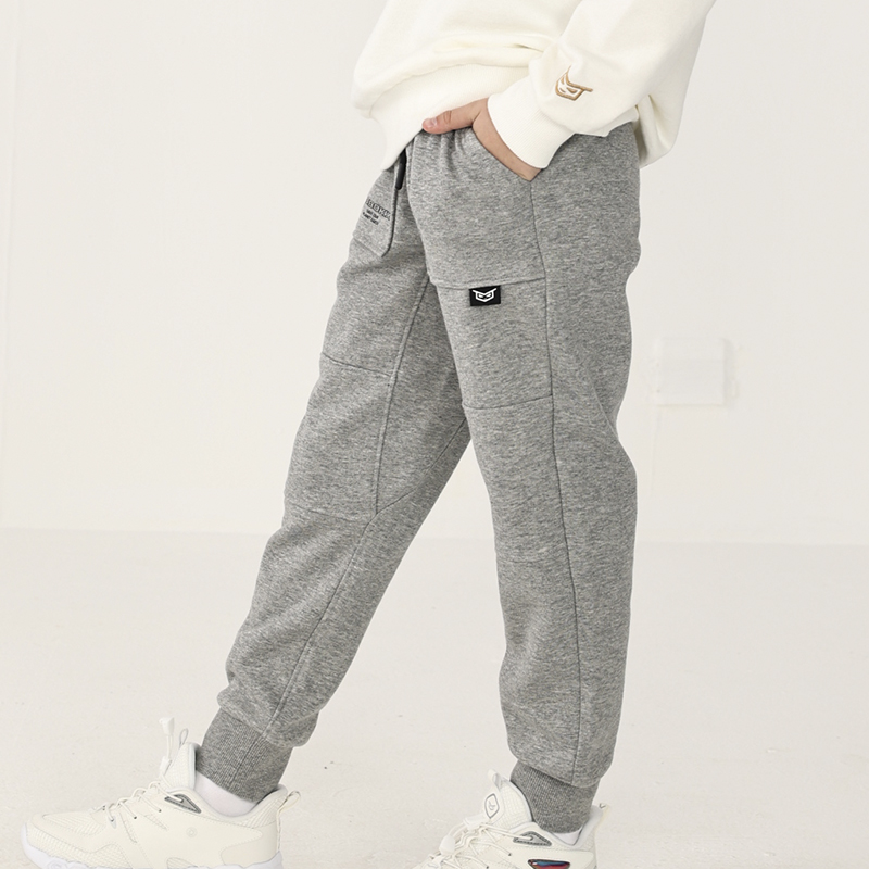 ROBOKIX秋冬季新款男童加绒裤子