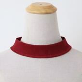 3.5cm套头衣领领口口半高领罗文领圆领保暖新款 子领半螺纹内衣