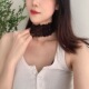 套头款 围脖弹性蕾丝项链颈圈项圈锁骨链遮疤假领防晒围脖夏天脖套