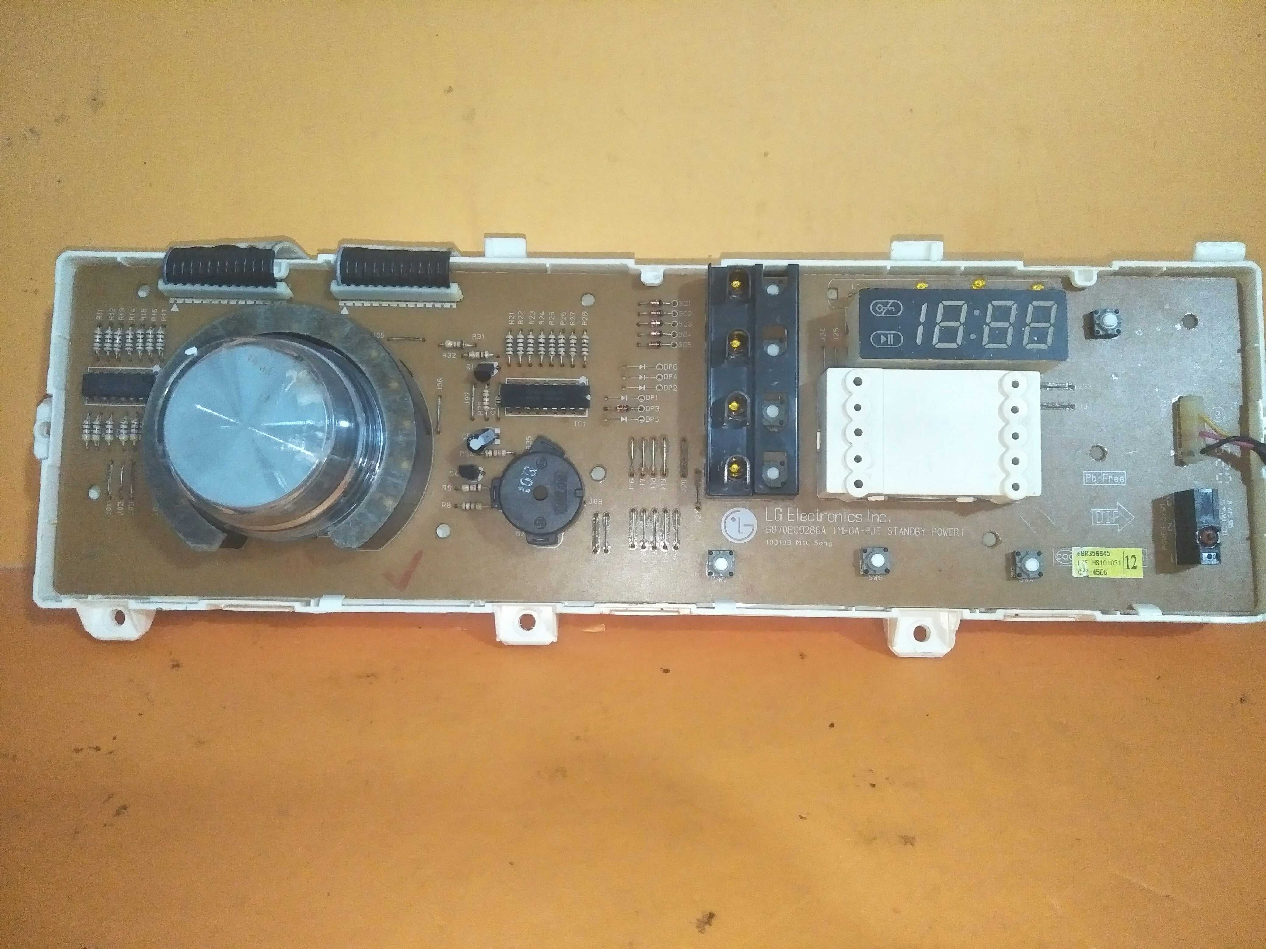 LG滚筒洗衣机原装 电脑板WD-N10270D WD-T12235D 6870EC9286A一套