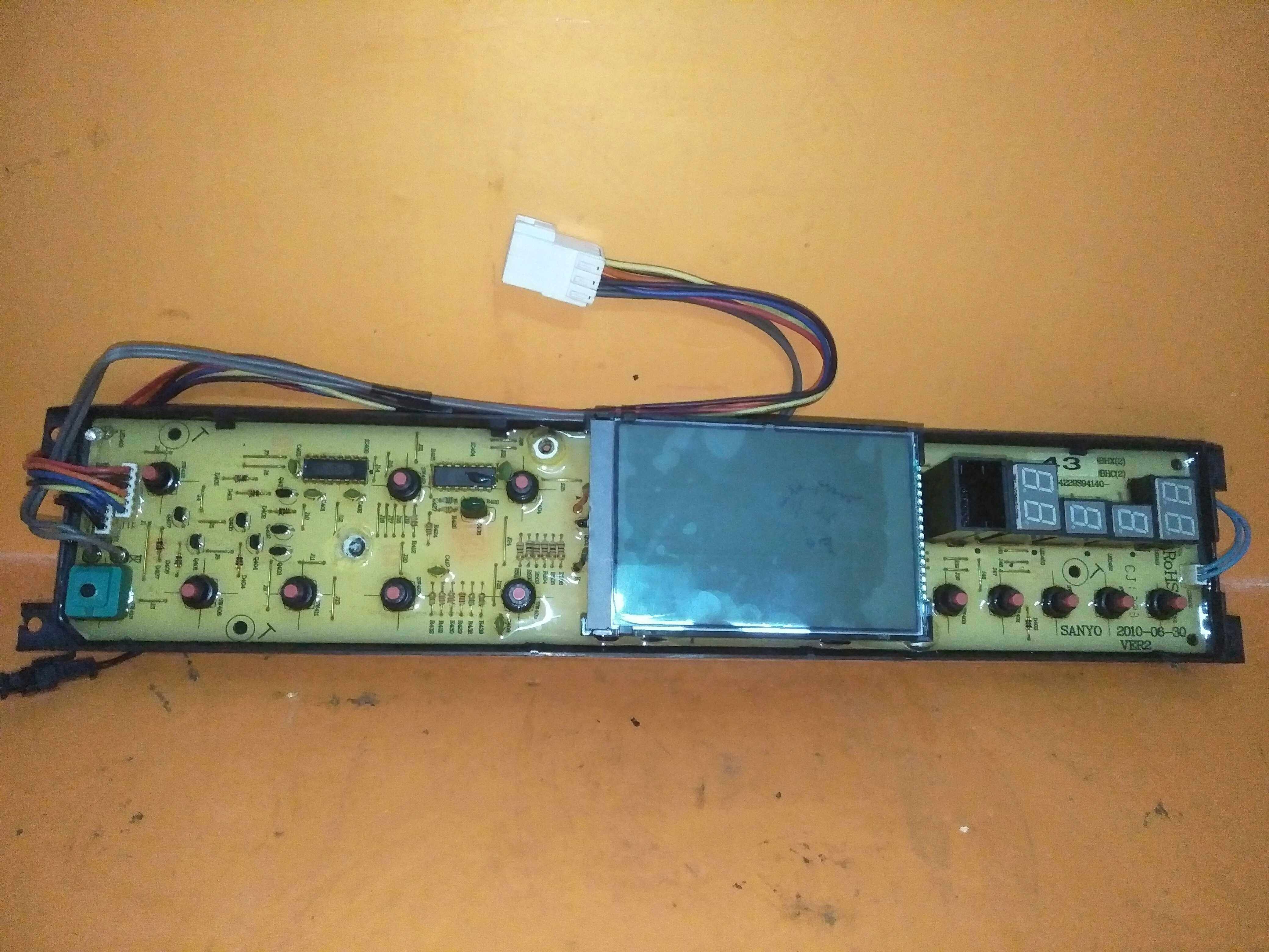 三洋滚筒洗衣机XQG85-T1099BHX XQG90-T1099BHC变频主板显示板