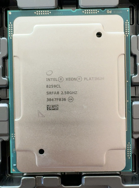 Intel/英特尔 Xeon志强 金牌 8259CL 正式版 服务器CPU