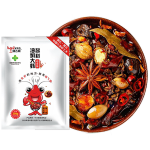 晓飞歌潜江油焖大虾秘制酱268g蒜蓉香辣十三香麻辣味小龙虾调料包